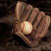 Baseball Glove and Ball