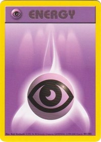 Psychic Energy Pokémon Trading Card - Base Set Collectible