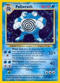Poliwrath #015/130 – Base Set 2 Pokémon Card | Vintage WOTC TCG